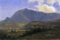 Campamento indio Albert Bierstadt Montaña